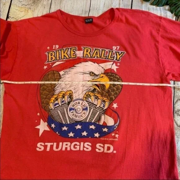 Trendy Vintage Sturgis Graphic Motorcycle Tee - Picture 6 of 14